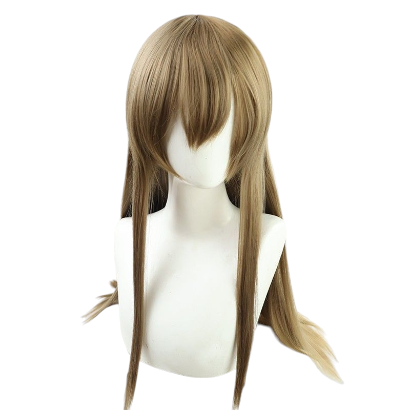 Light Gray Kyoko Yamate Cosplay Wig - D4DJ Peaky P-key (Brown/Gold Streaks) (FEVERCOS)