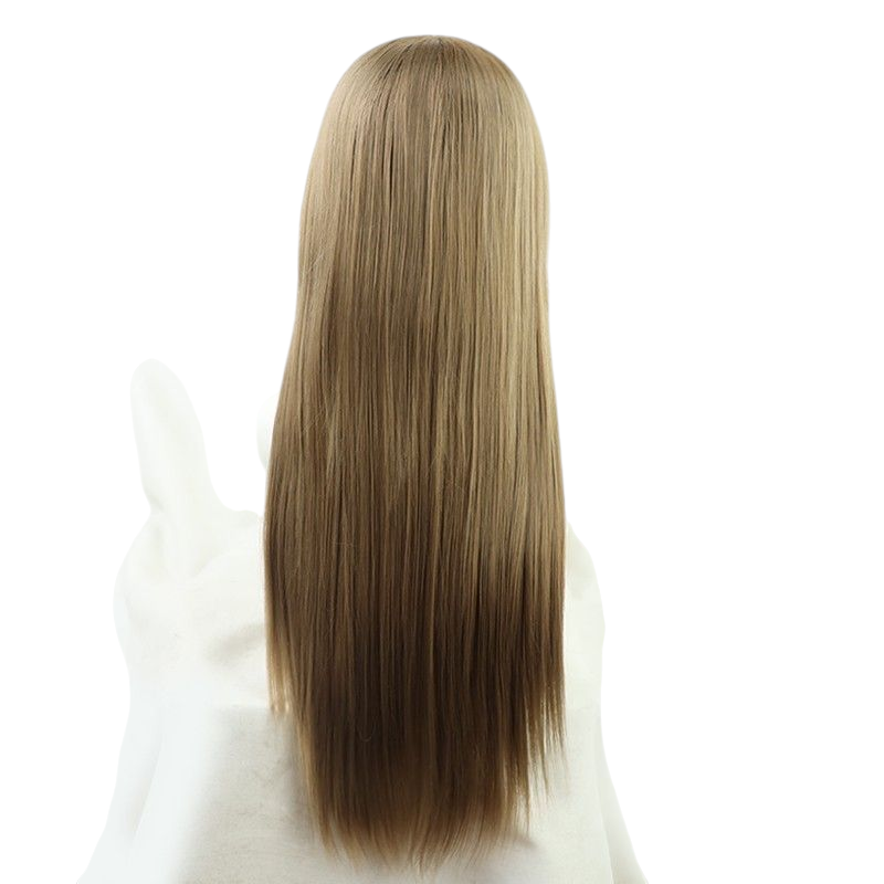 Dark Olive Green Kyoko Yamate Cosplay Wig - D4DJ Peaky P-key (Brown/Gold Streaks) (FEVERCOS)