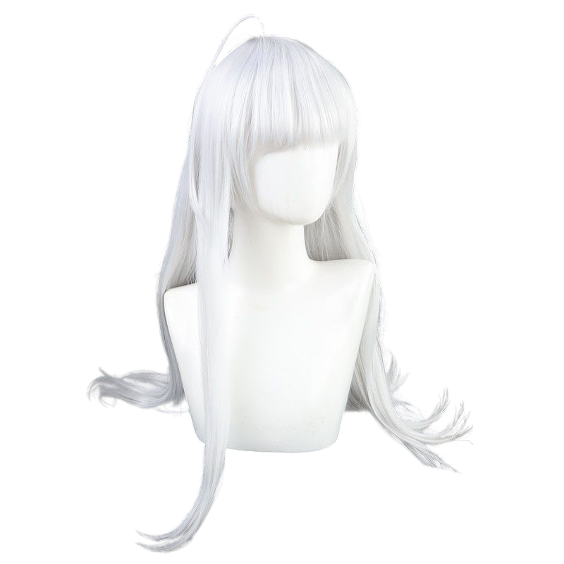 Lavender Dalia Matsuyama Cosplay Wig - D4DJ Merm4id (White/Silver Ponytail) (FEVERCOS)