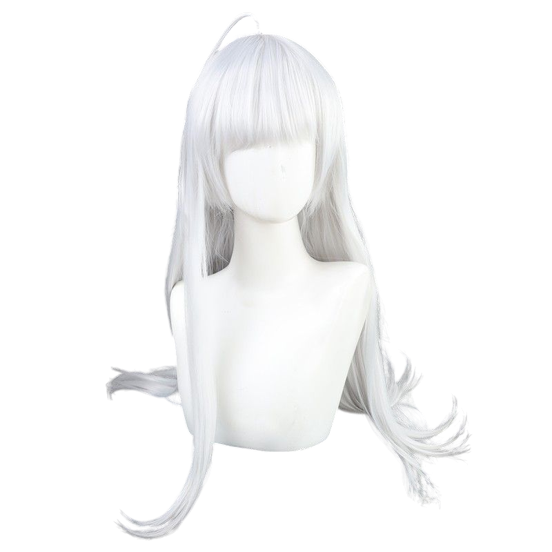 Lavender Dalia Matsuyama Cosplay Wig - D4DJ Merm4id (White/Silver Ponytail) (FEVERCOS)