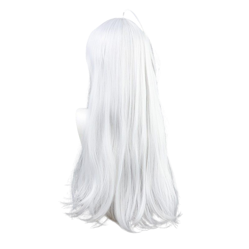 Lavender Dalia Matsuyama Cosplay Wig - D4DJ Merm4id (White/Silver Ponytail) (FEVERCOS)