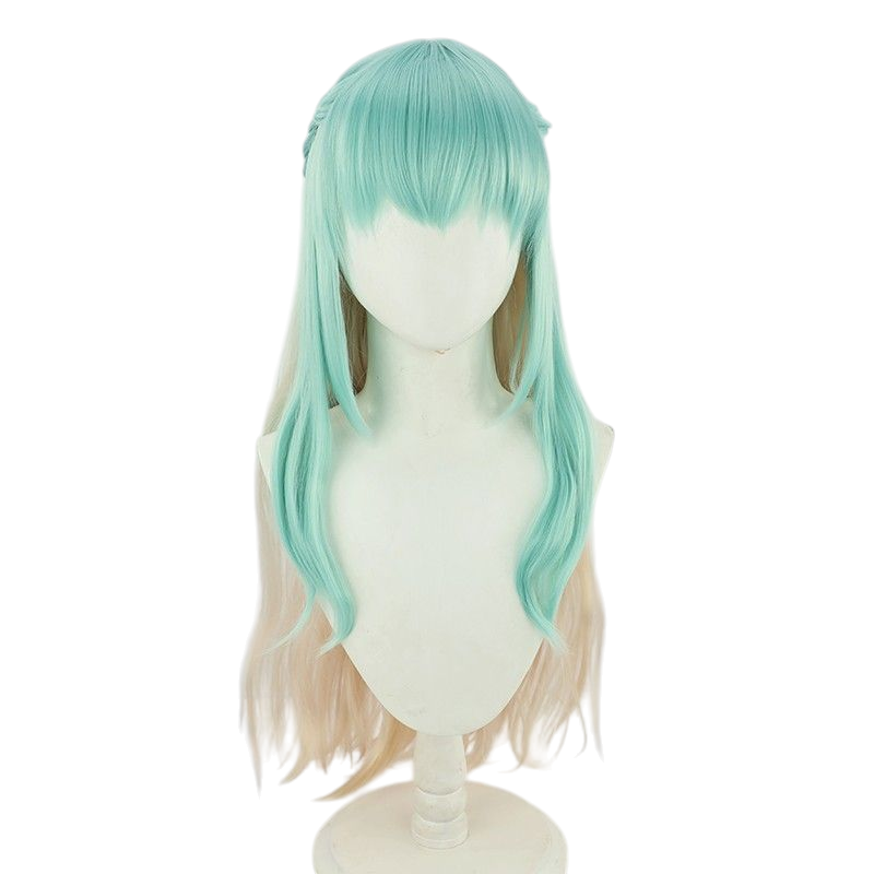 Light Gray Kuon Shinzaki Cosplay Wig - High-Rise Invasion (Gradient Wavy) (FEVERCOS)