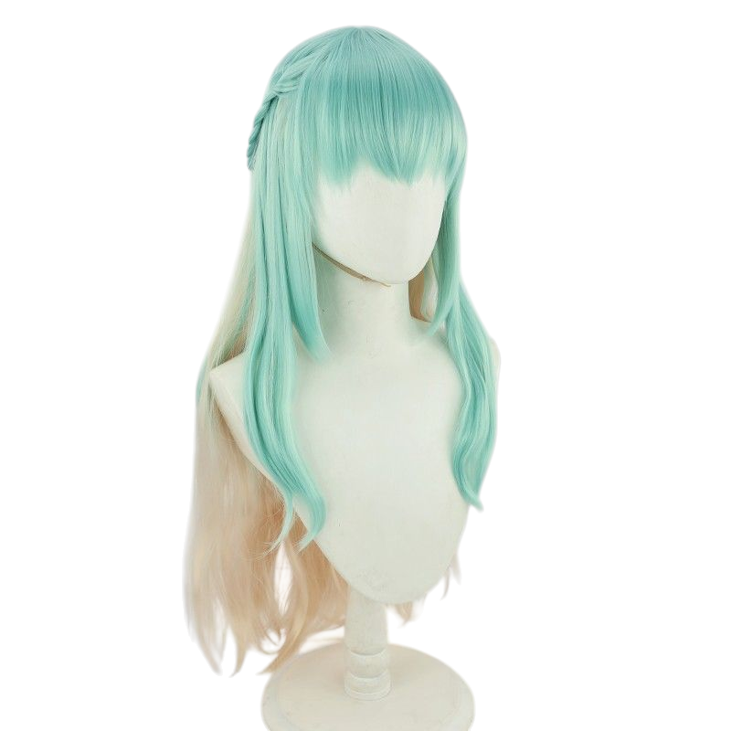 Light Gray Kuon Shinzaki Cosplay Wig - High-Rise Invasion (Gradient Wavy) (FEVERCOS)