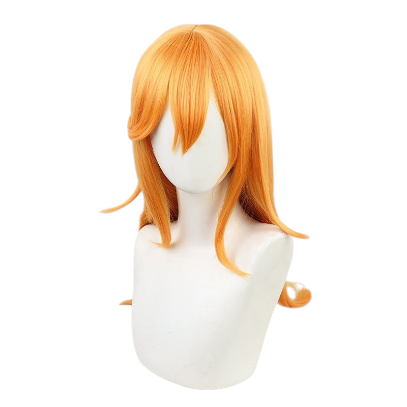 Antique White Kanon Shibuya Cosplay Wig - Love Live! Superstar!! (Orange Short) (FEVERCOS)