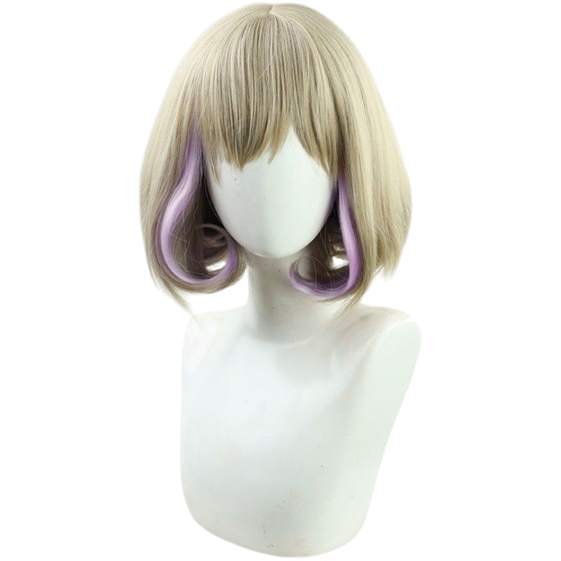 Light Gray Keke Tang Cosplay Wig - Love Live! Superstar!! (Ash Beige Bob) (FEVERCOS)