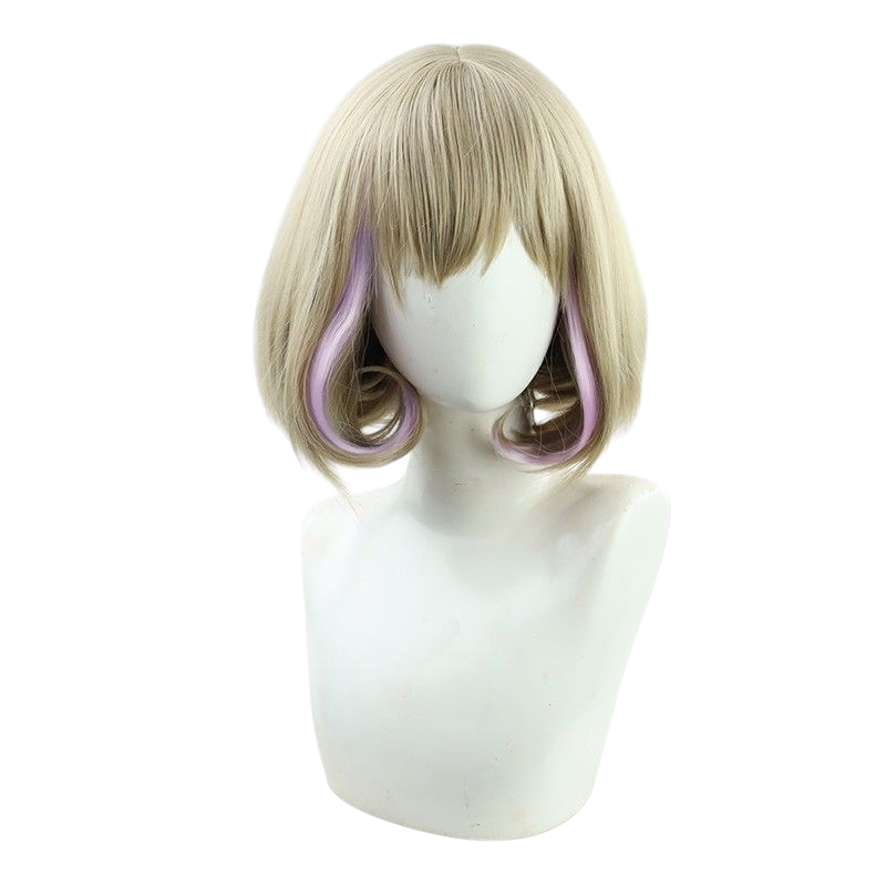 Light Gray Keke Tang Cosplay Wig - Love Live! Superstar!! (Ash Beige Bob) (FEVERCOS)