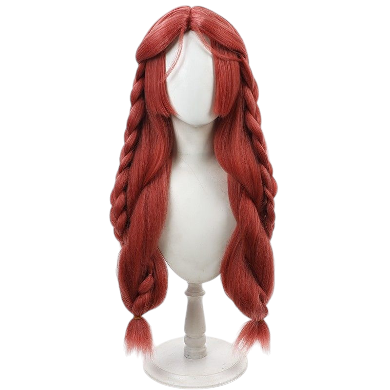 Sienna Yao "Honor Crystal" (Glory Collector) Cosplay Wig - Honor of Kings (Pink/White Crimped) (FEVERCOS)