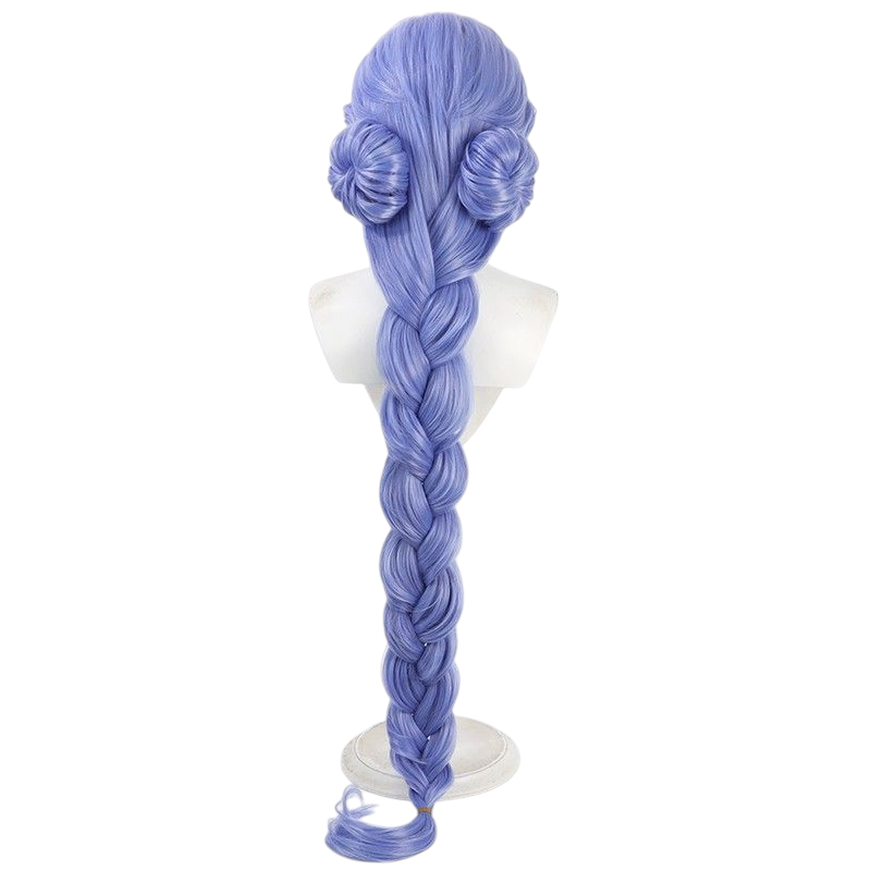 Light Slate Gray Diao Chan "Dreamy Flower" Cosplay Wig - Honor of Kings (Multi-Color Updo) (FEVERCOS)