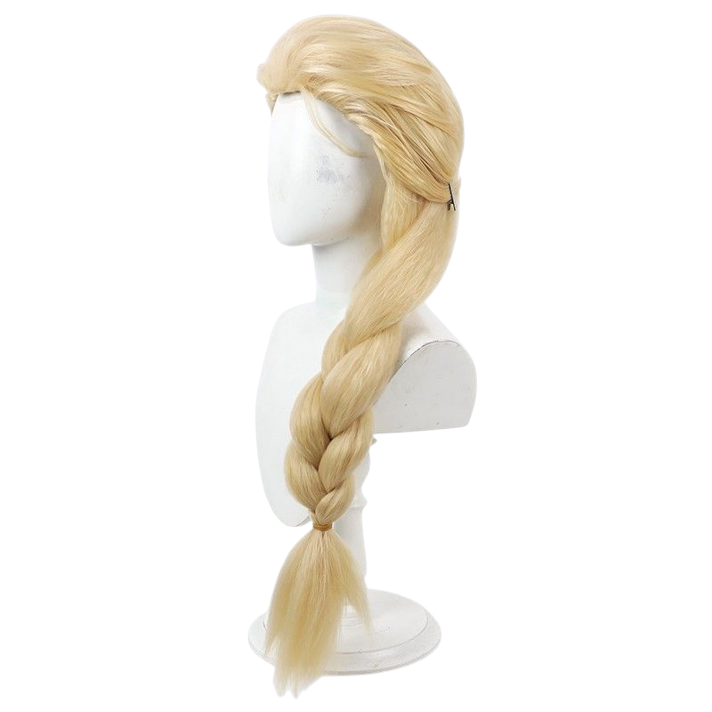 Light Gray Zhen Ji "Ice Waltz" Cosplay Wig - Honor of Kings (Widow's Peak/Crimped) (FEVERCOS)