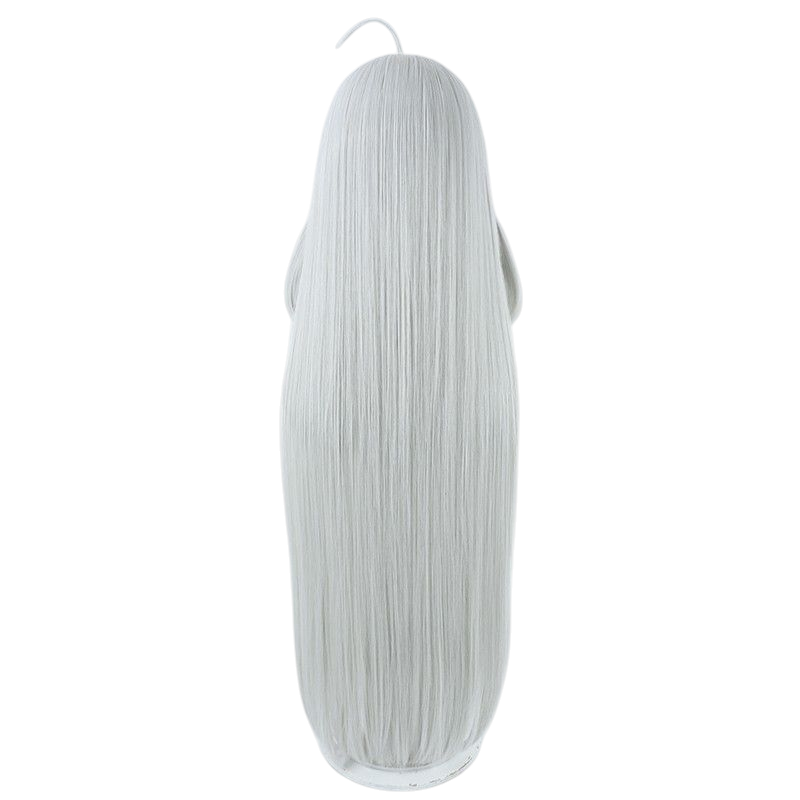 Gray Xi Shi "Dragon of the Green Shadow" (FMVP) Cosplay Wig - Honor of Kings (Silver Long) (FEVERCOS)