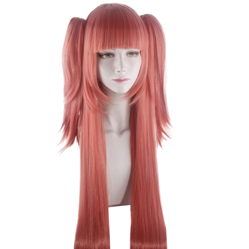 Maroon Yumemi Yumemite Cosplay Wig - Kakegurui (Pink Ponytail) (FEVERCOS)