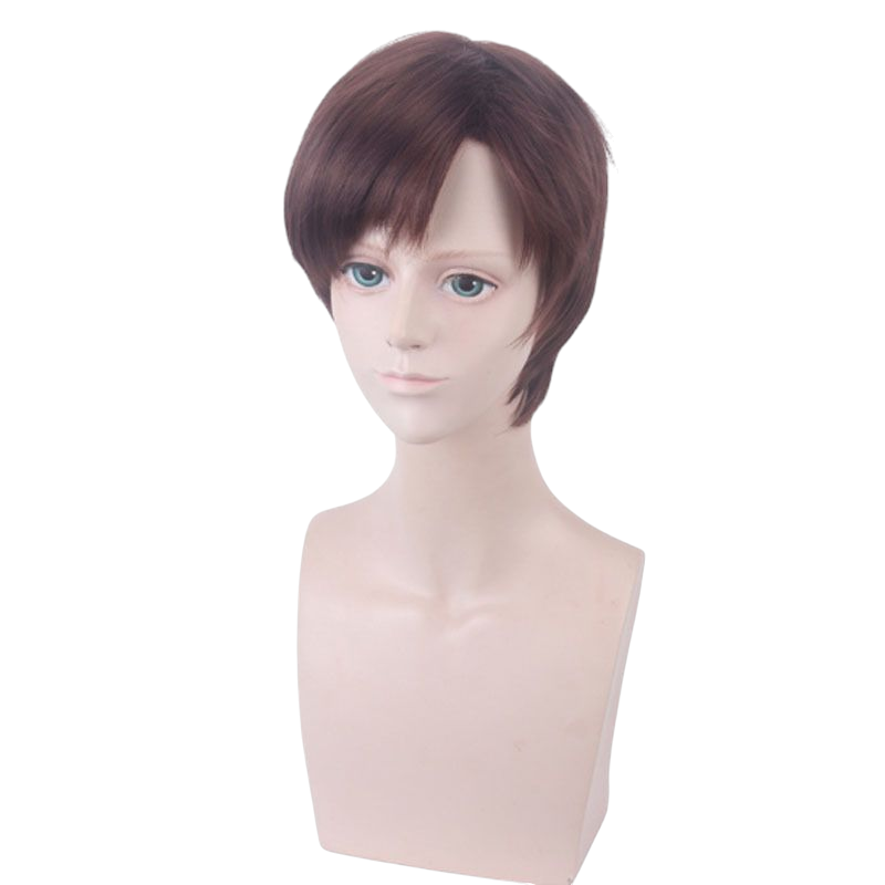 Light Gray Harry Potter Cosplay Wig - Harry Potter (Messy Black Short) (FEVERCOS)