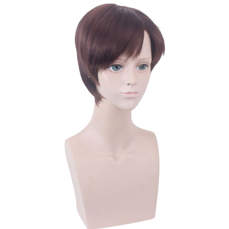 Light Gray Harry Potter Cosplay Wig - Harry Potter (Messy Black Short) (FEVERCOS)