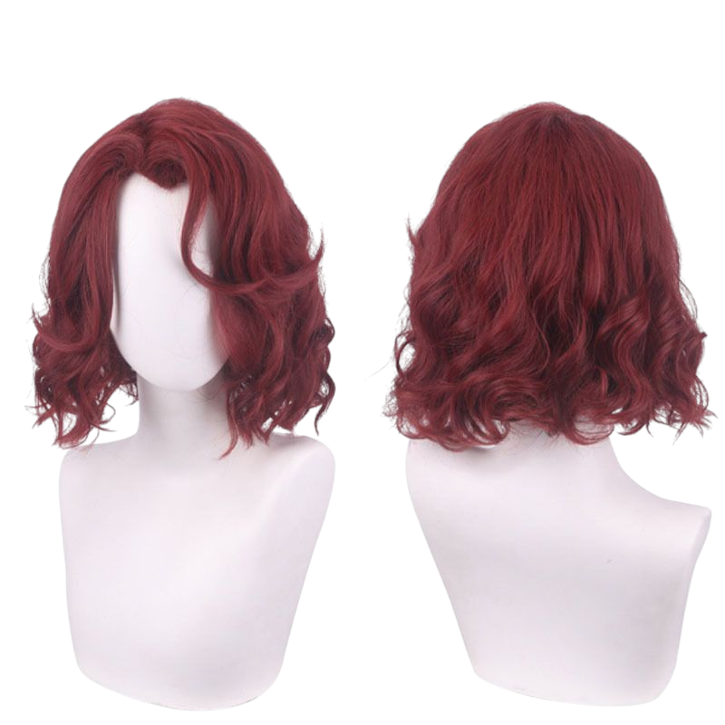 Light Gray Daniel Page Cosplay Wig - HP Magic Awakened (Curly Red-Brown) (FEVERCOS)