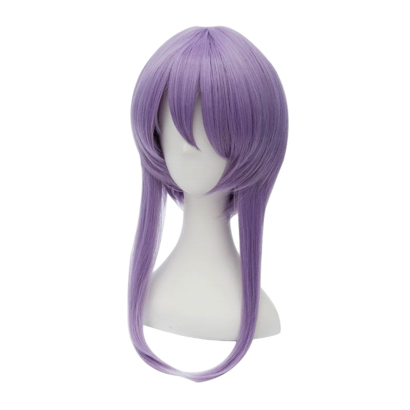 Light Slate Gray Shinoa Hiragi Cosplay Wig - Seraph of the End (Purple Braids) (FEVERCOS)