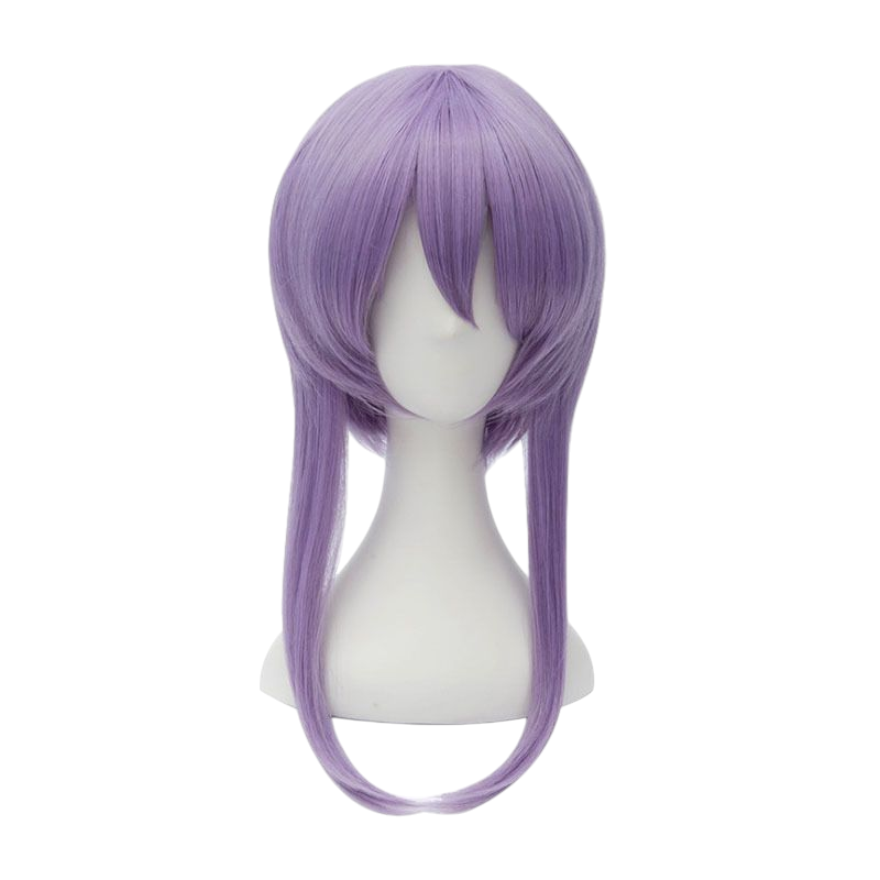 Dark Gray Shinoa Hiragi Cosplay Wig - Seraph of the End (Purple Braids) (FEVERCOS)