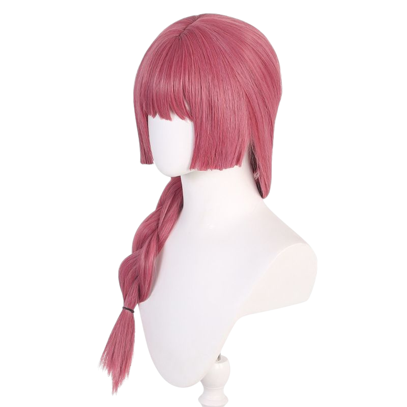 Light Gray Kikuri Hiroi Cosplay Wig - Bocchi the Rock! (Purple Braid) (FEVERCOS)