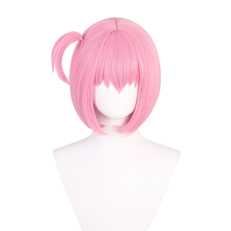 Lavender Blush Young Hitori Gotoh (Bocchi) Cosplay Wig - (Short Pink Bob) (FEVERCOS) Bocchi the Rock !