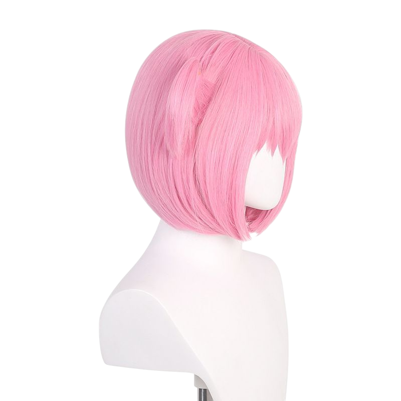 Misty Rose Young Hitori Gotoh (Bocchi) Cosplay Wig - (Short Pink Bob) (FEVERCOS) Bocchi the Rock !