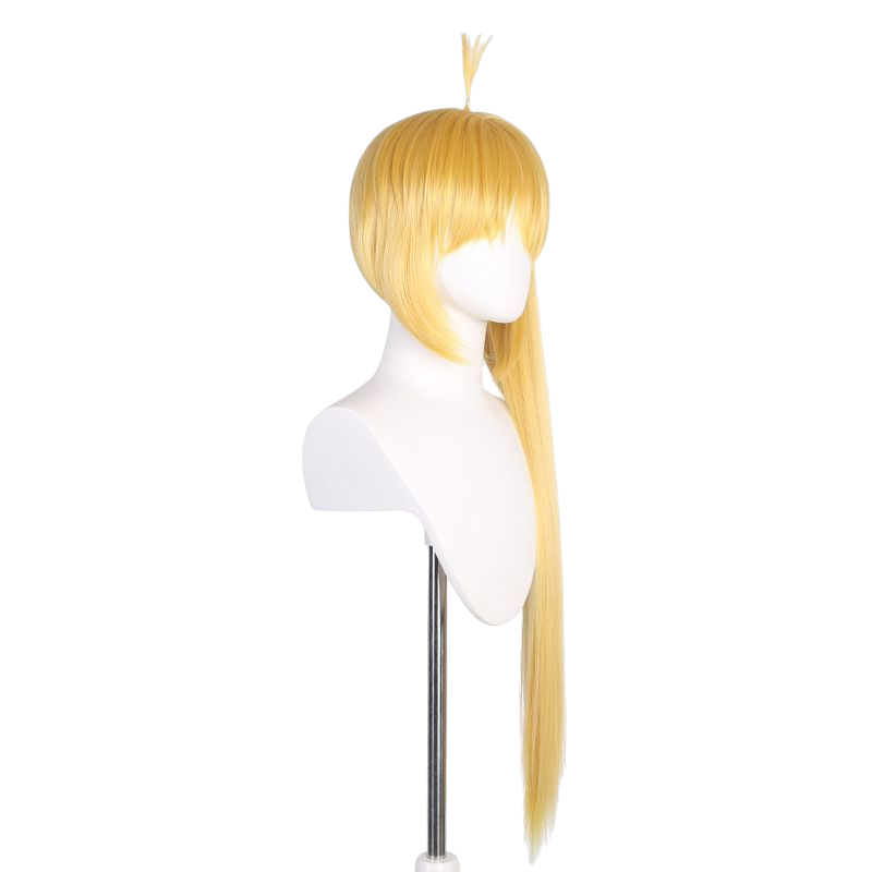 White Smoke Nijika Ijichi Cosplay Wig - Bocchi the Rock! (Blonde Side-Tail) (FEVERCOS)