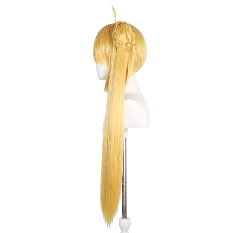 Tan Nijika Ijichi Cosplay Wig - Bocchi the Rock! (Blonde Side-Tail) (FEVERCOS)