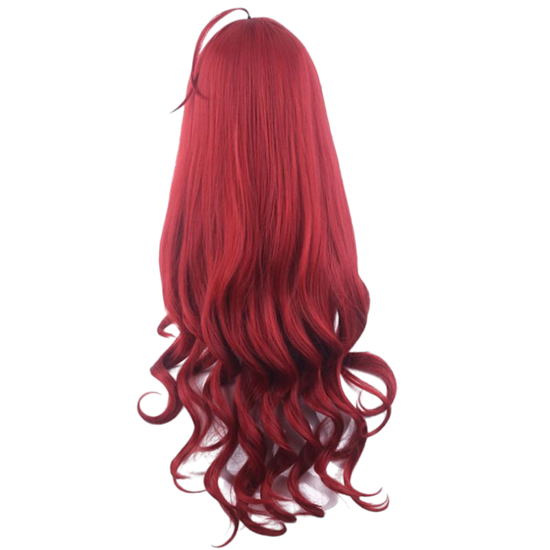 Brown Eris Boreas Greyrat Cosplay Wig - Mushoku Tensei (Long Red Wavy) (FEVERCOS)
