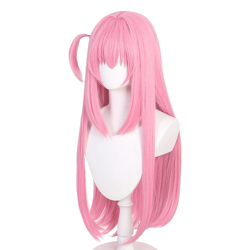 Light Pink Hitori Gotoh (Bocchi) Cosplay Wig - Bocchi the Rock! (Pink Long) (FEVERCOS)