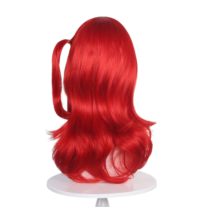 Firebrick Ikuyo Kita Cosplay Wig - Bocchi the Rock! (Red Side-Tail) (FEVERCOS)