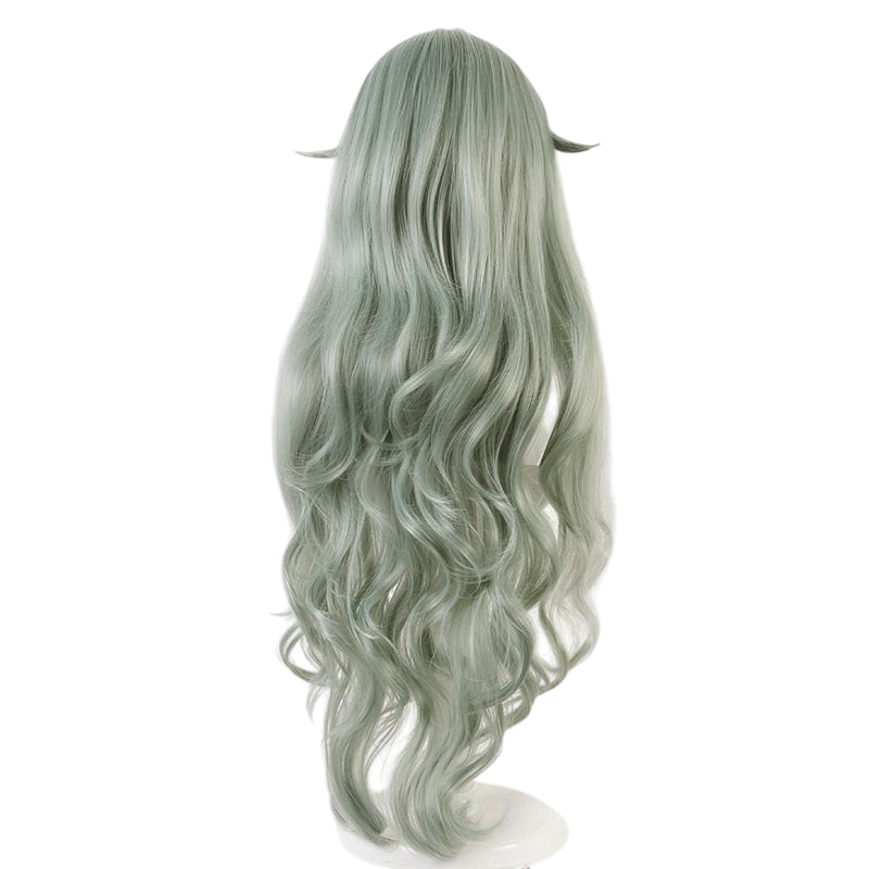 Dark Sea Green Nene Kusanagi Cosplay Wig - Project Sekai (Green/Grey) (FEVERCOS)