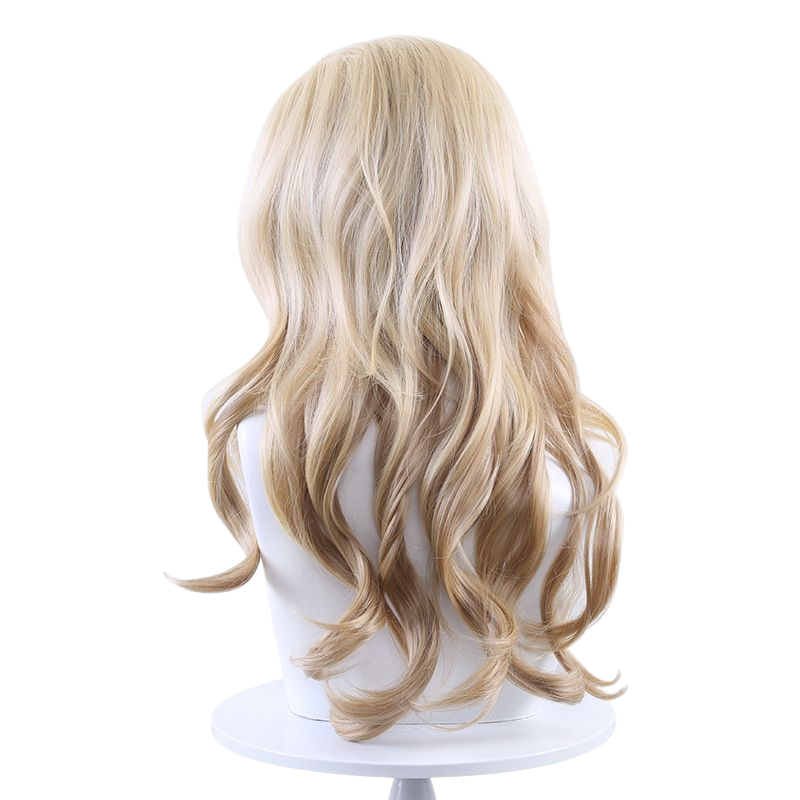 Gray Kurumi (Walnut) Cosplay Wig - Lycoris Recoil (Blonde Messy) (FEVERCOS)