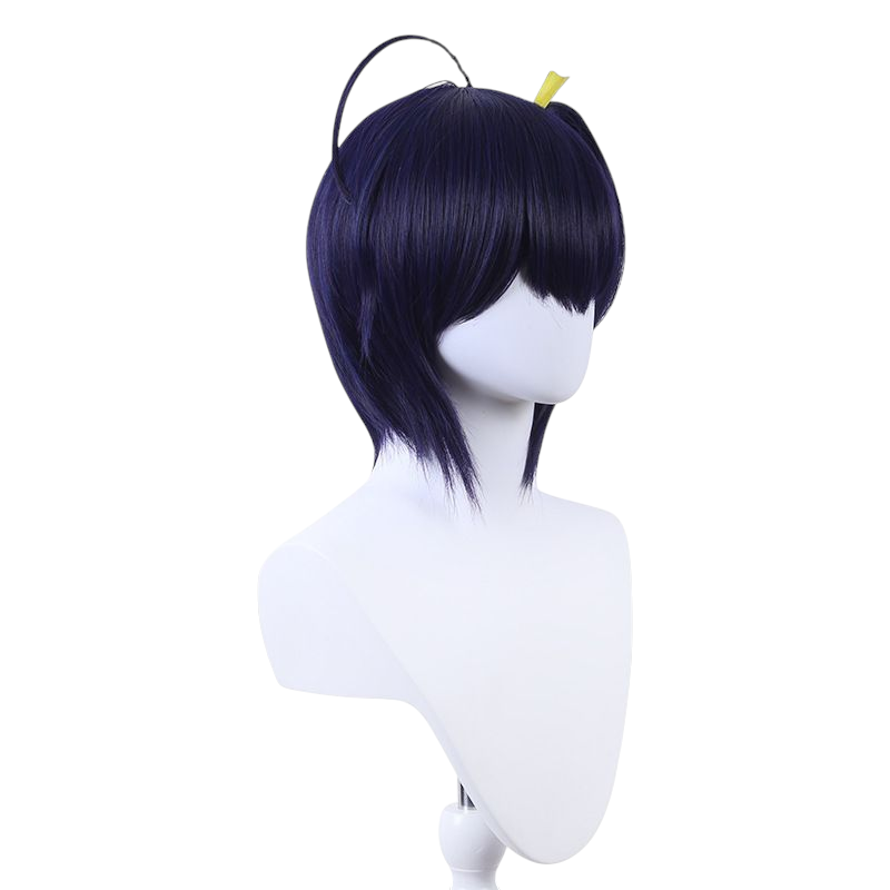 Lavender Rikka Takanashi Cosplay Wig - Chuunibyou (Dark Blue Ahoge) (FEVERCOS)