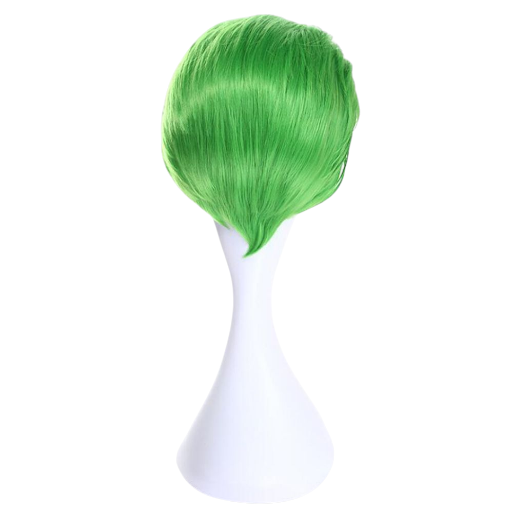 Medium Sea Green Joker Cosplay Wig - Suicide Squad (Neon Green Slicked) (FEVERCOS)
