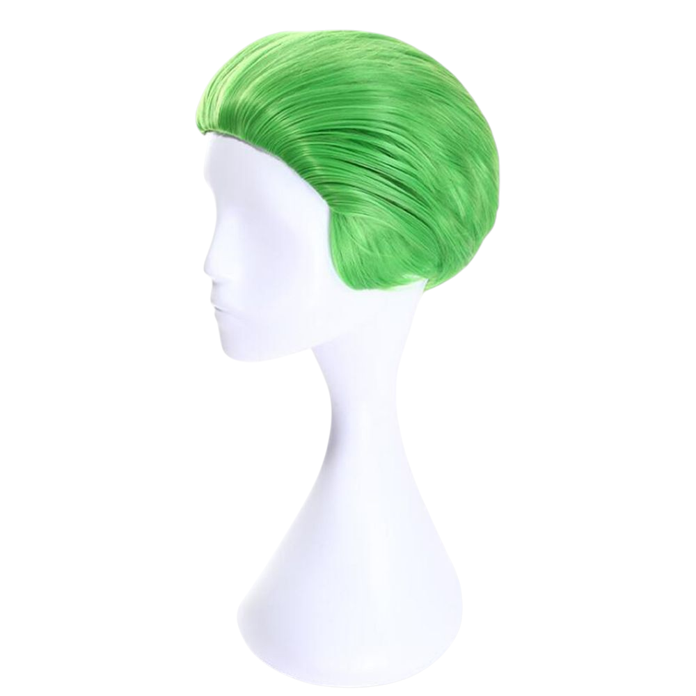 Medium Sea Green Joker Cosplay Wig - Suicide Squad (Neon Green Slicked) (FEVERCOS)