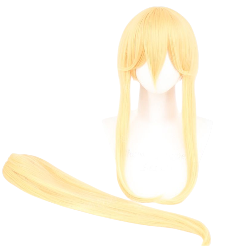 Wheat Mary Saotome Cosplay Wig - Kakegurui (Blonde Twin Tails) (FEVERCOS)
