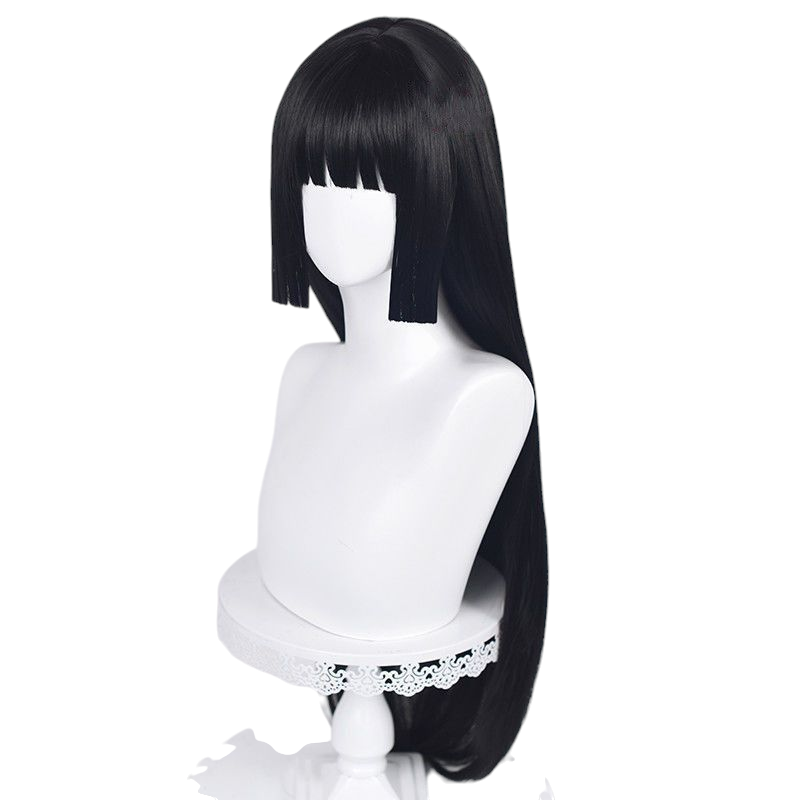 Lavender Yumeko Jabami Cosplay Wig - Kakegurui (Black Hime Cut) (FEVERCOS)