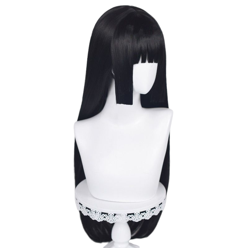 Lavender Yumeko Jabami Cosplay Wig - Kakegurui (Black Hime Cut) (FEVERCOS)
