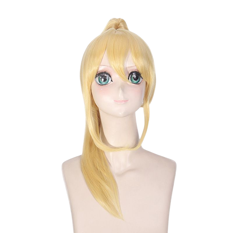 Wheat Kaori Miyazono Cosplay Wig - Your Lie in April (Blonde Ponytail) (FEVERCOS)