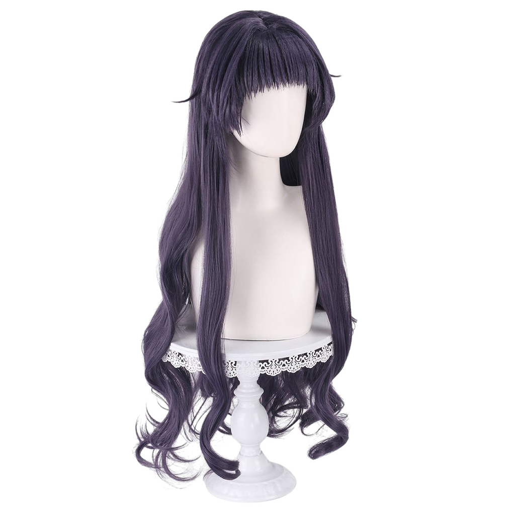 Dark Slate Gray Kaoruko Waguri Cosplay Wig - The Fragrant Flower Blooms with Dignity (Blonde) (FEVERCOS)