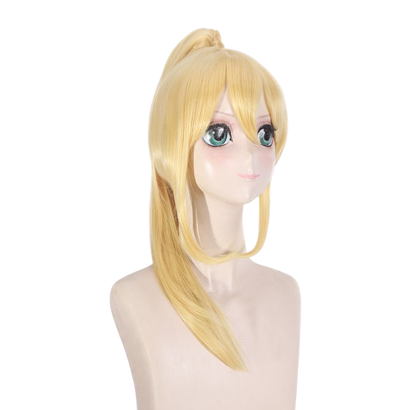 Wheat Kaori Miyazono Cosplay Wig - Your Lie in April (Blonde Ponytail) (FEVERCOS)