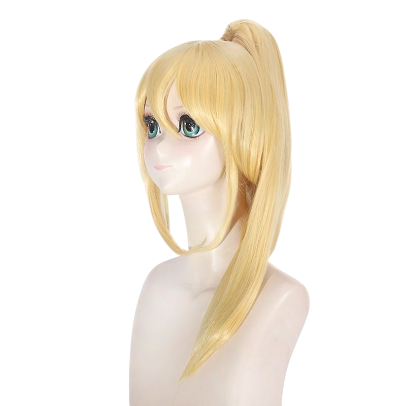 Wheat Kaori Miyazono Cosplay Wig - Your Lie in April (Blonde Ponytail) (FEVERCOS)