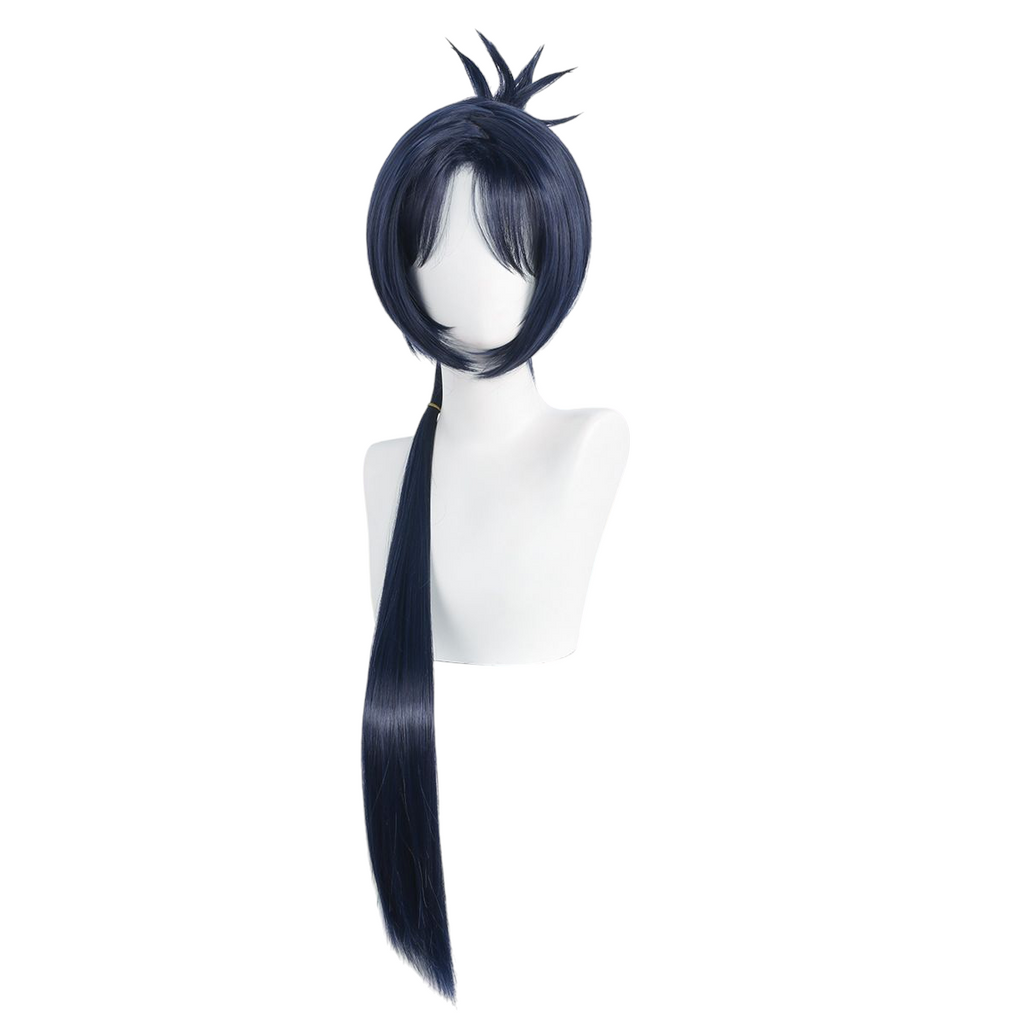 Lavender Mukuro Rokudo (10 Years Later) Cosplay Wig - Hitman Reborn! (Long Blue-Black) (FEVERCOS)