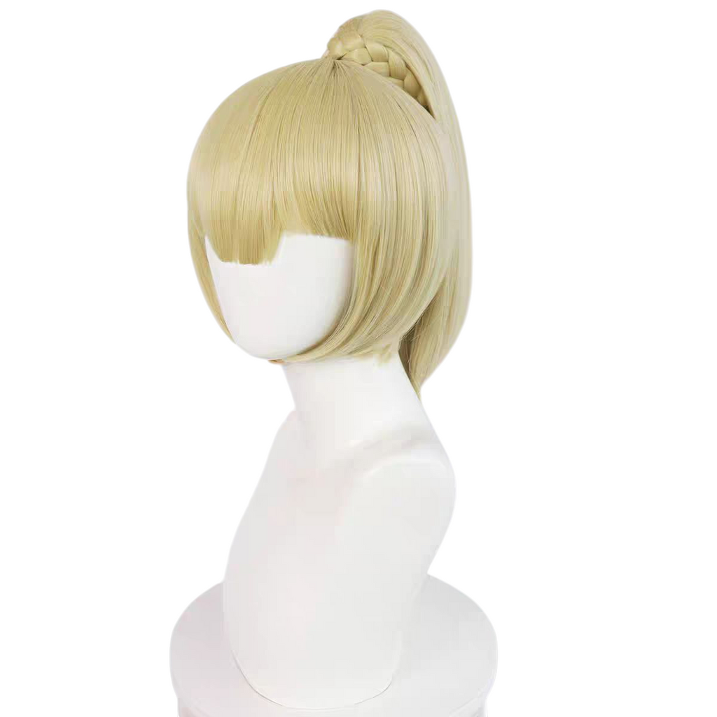 Antique White Coraline Jones Cosplay Wig - Coraline (Blue Bob) (FEVERCOS)