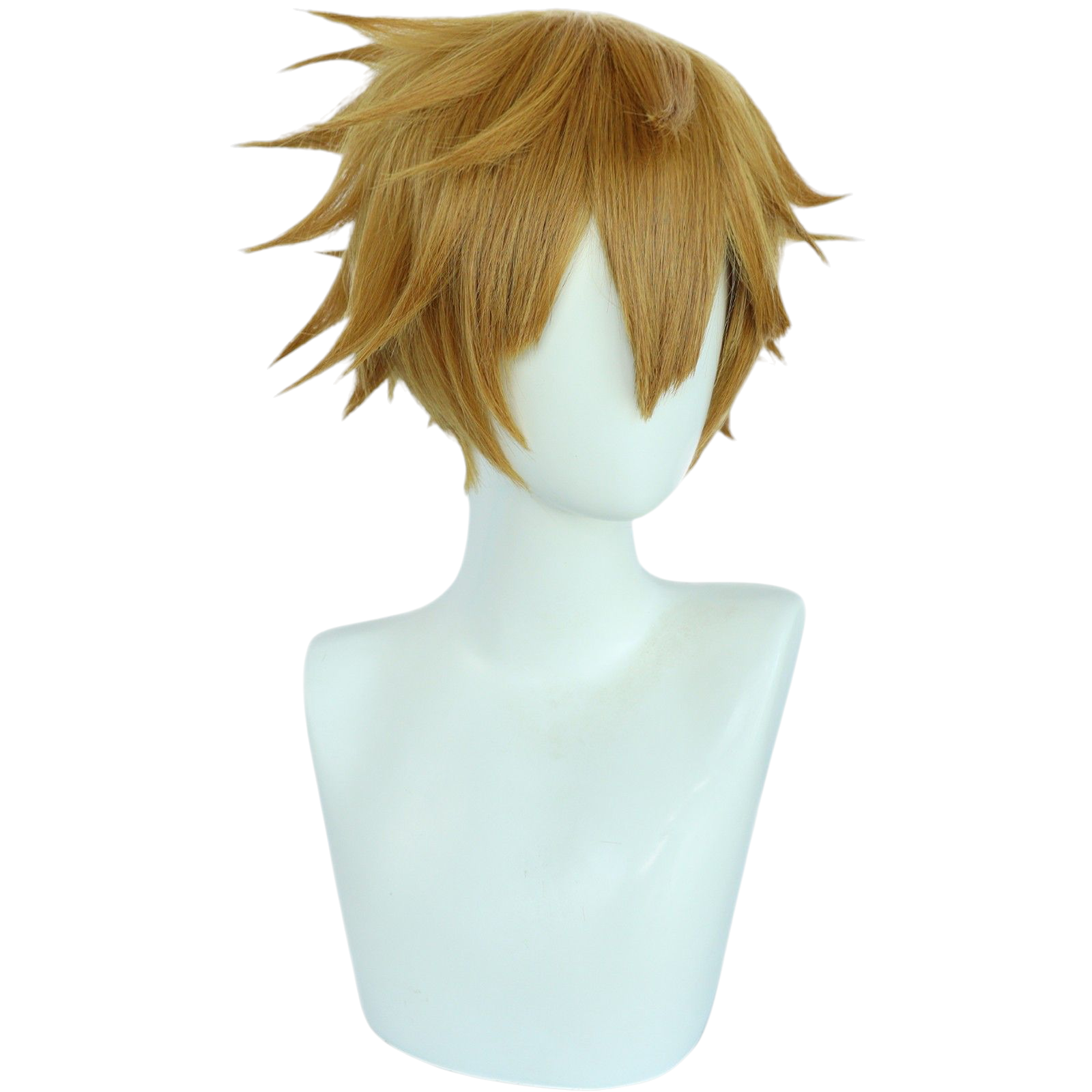 Saddle Brown Reigen Arataka Cosplay Wig - Mob Psycho 100 (Ash Orange) (FEVERCOS)