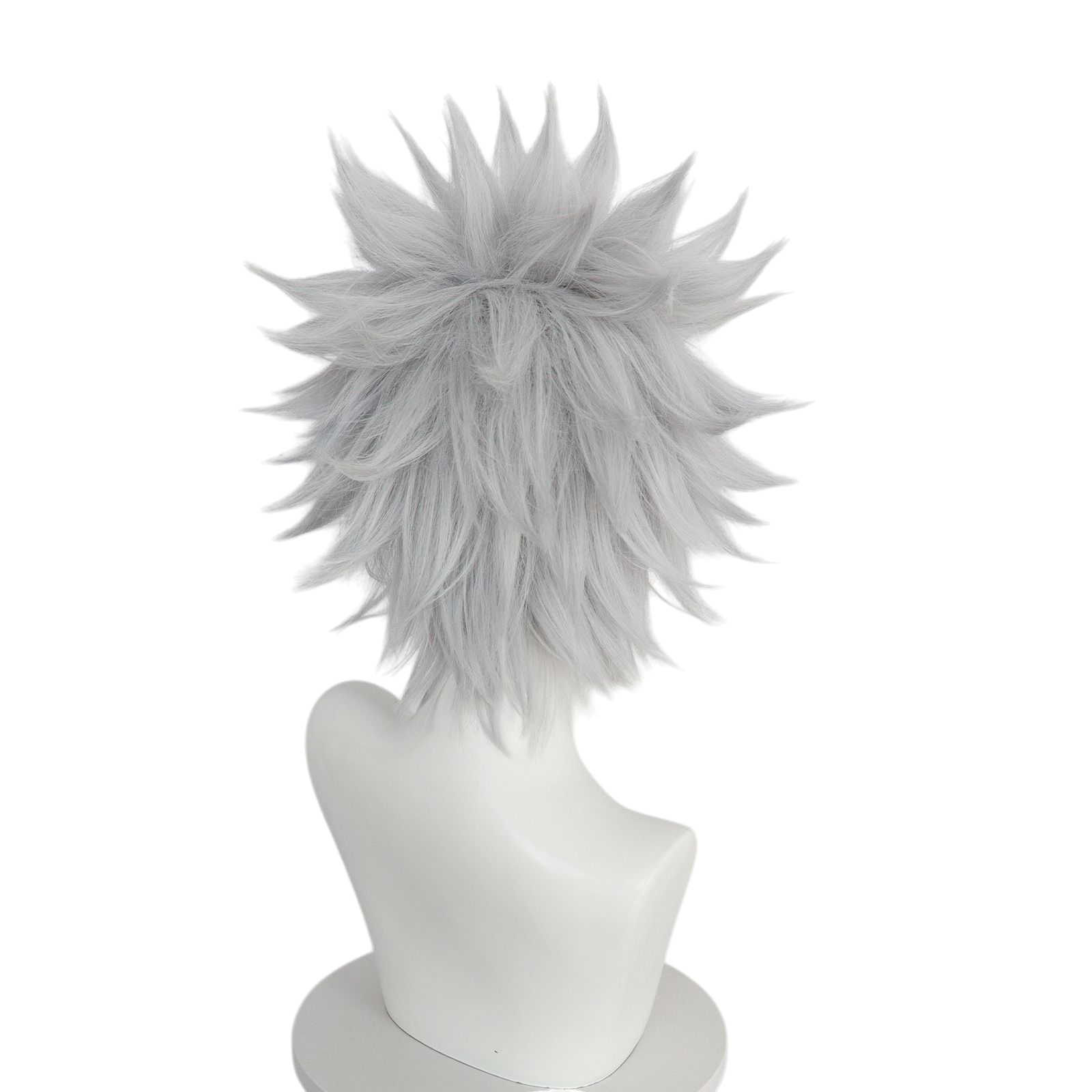 Gray Killua Zoldyck Cosplay Wig - Hunter x Hunter (Silver Spiky) (FEVERCOS)
