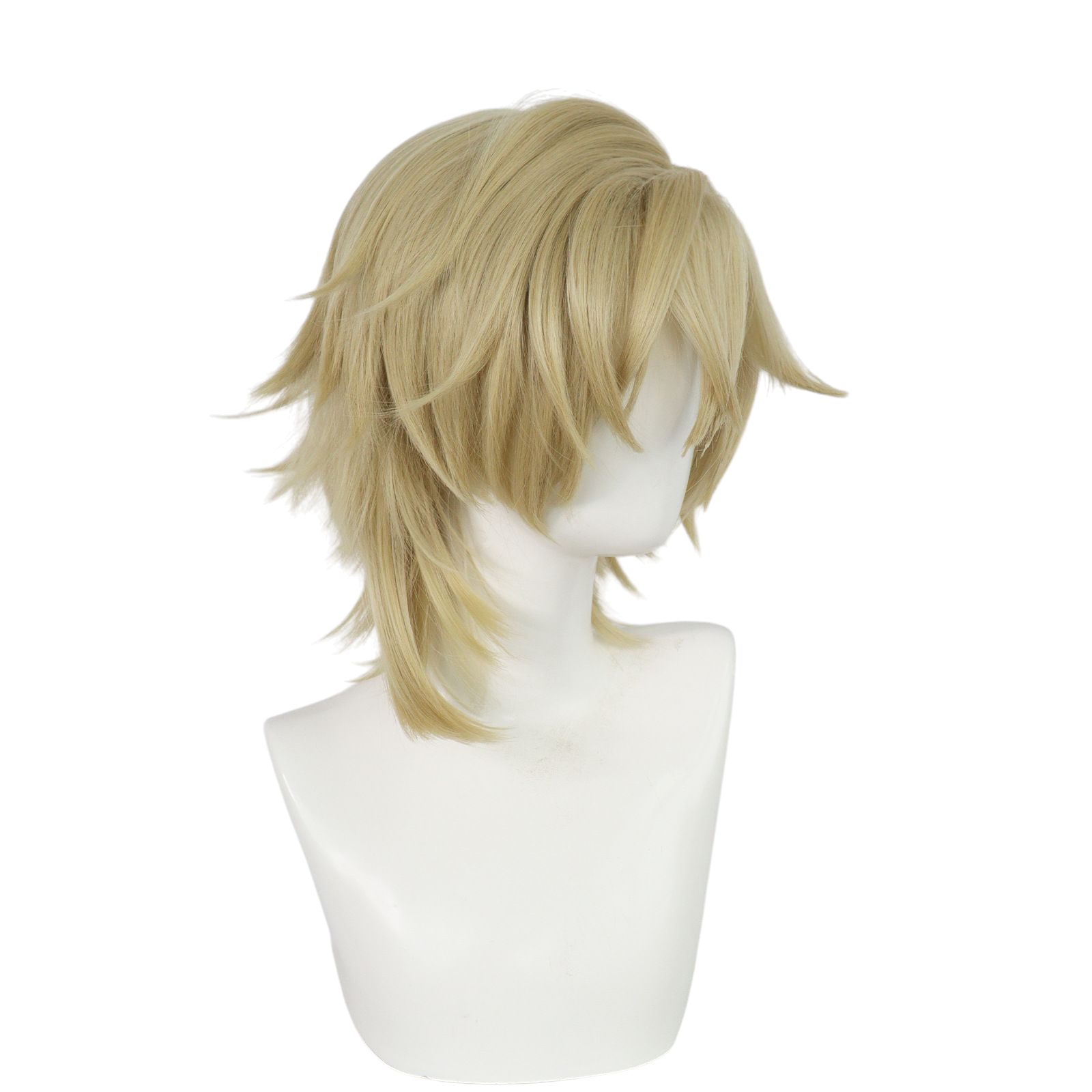 Light Gray Aventurine Cosplay Wig - Honkai: Star Rail (Blonde Layered) (FEVERCOS)