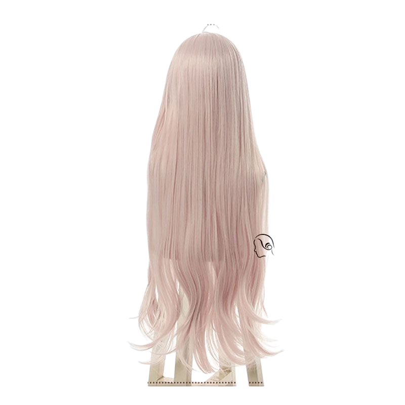 Tan Miu Iruma Cosplay Wig - Danganronpa V3 (Pink Wavy) (FEVERCOS)