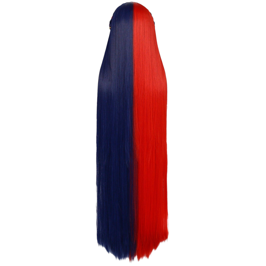 Midnight Blue Alear (Female) Cosplay Wig - Fire Emblem Engage (Red/Blue Split) (FEVERCOS)