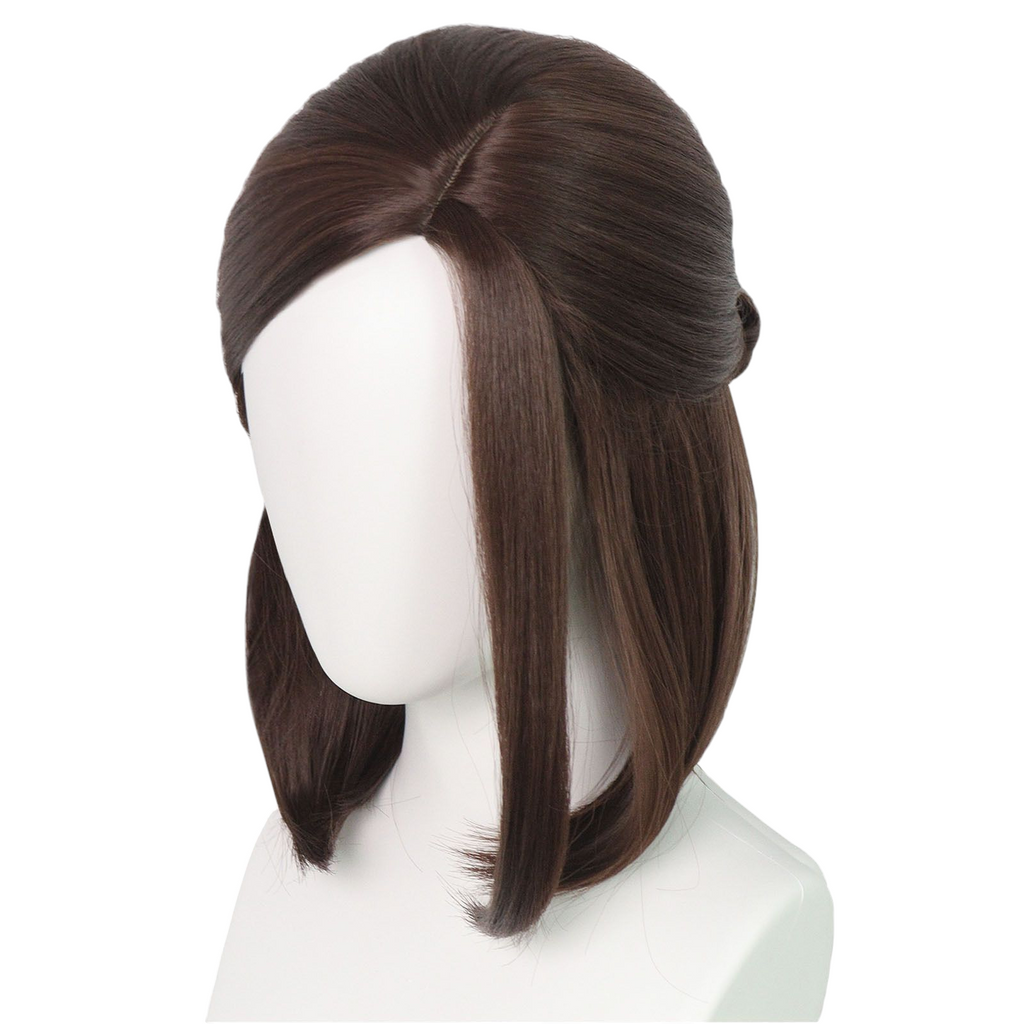 Beige Ellie Williams Cosplay Wig - The Last of Us Part II (Brown Half-Pony) (FEVERCOS)