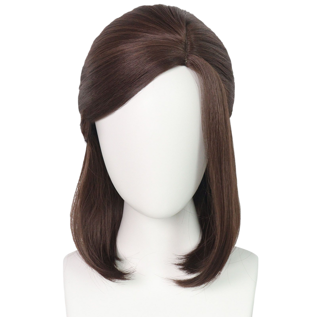 Beige Ellie Williams Cosplay Wig - The Last of Us Part II (Brown Half-Pony) (FEVERCOS)