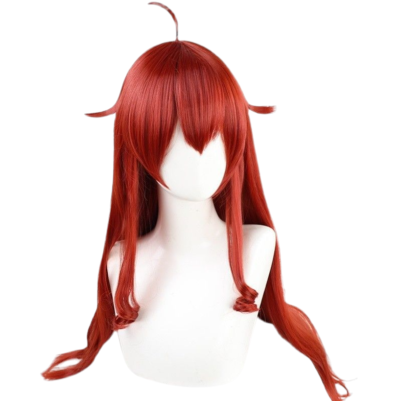 White Smoke Eris Boreas Greyrat (Adult/Sword King) Cosplay Wig - Mushoku Tensei (Long Crimson) (FEVERCOS)